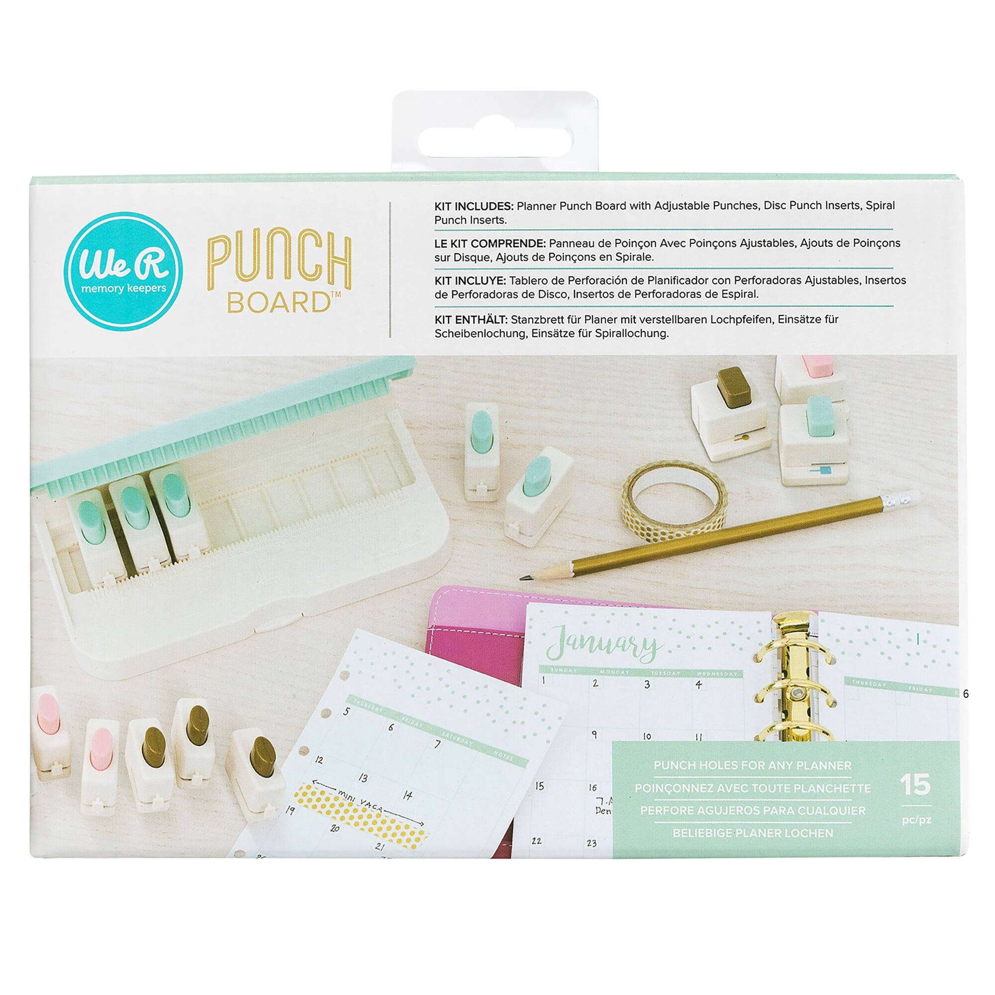 We R Memory Keepers® Planner Punch Board™ Kit